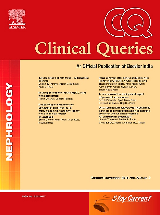 Go to journal home page - Clinical Queries Nephrology